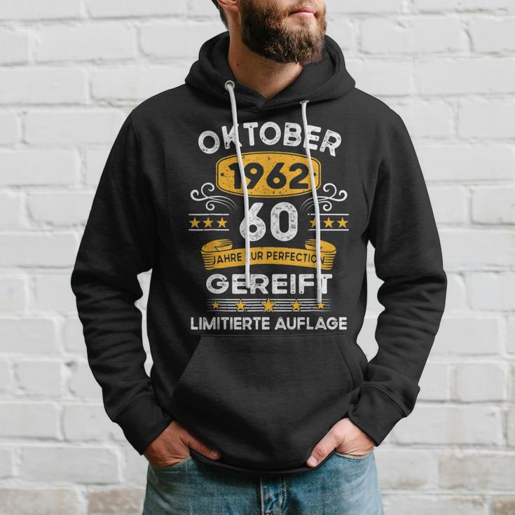 Oktober 1962 Lustige Geschenke 60 Geburtstag Hoodie Geschenke für Ihn