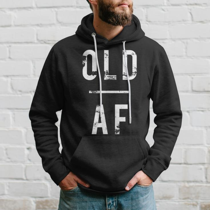 Old Af Funny Birthday 30S 40S 50S Grandad Hoodie Gifts for Him