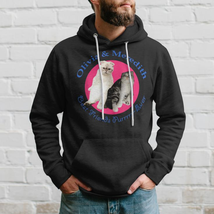 Olivia & Meredith - Best Friends Purrrr-Ever Hoodie Gifts for Him