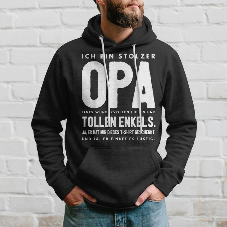 Opa Enkel Team Hoodie, Lustiges Spruch Geburtstag Geschenke für Ihn