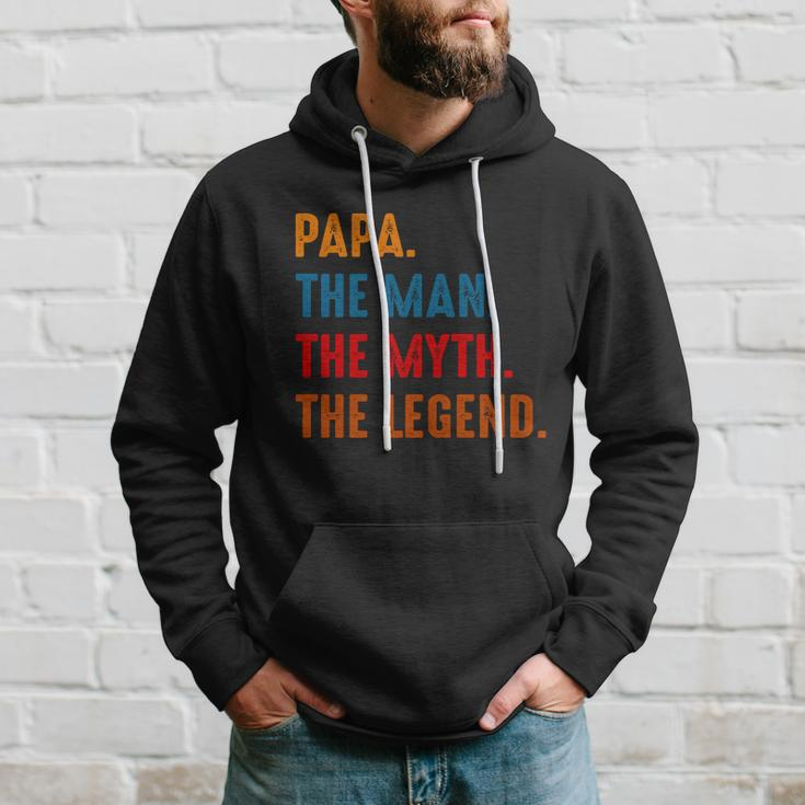 Papa The Man The Myth The Legend Hoodie Gifts for Him