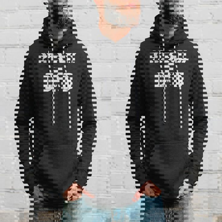 Pitbull Dad Dog Owner For Pit Bull Owners Hoodie | Mazezy