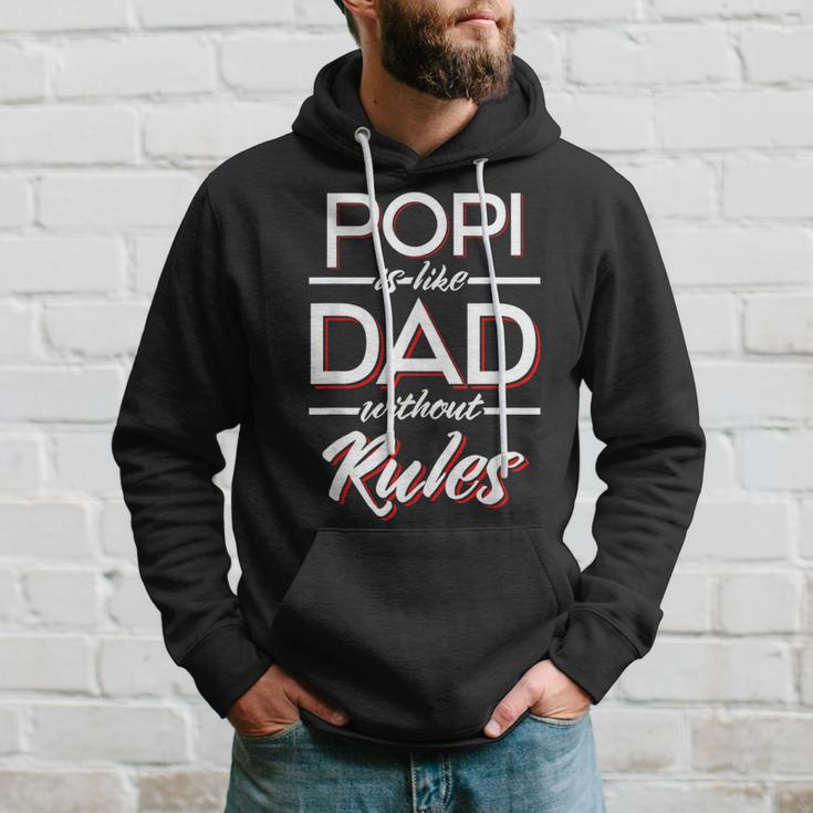 Popi Like A Dad Without Rules Gift For Mens Hoodie Gifts for Him