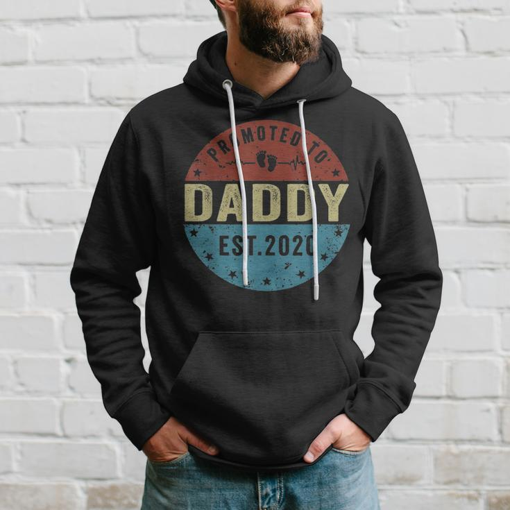 Promoted To Daddy Est 2021 Fathers Day Gifts Hoodie Gifts for Him
