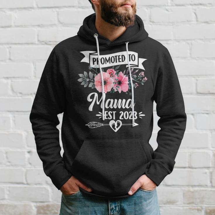 Promoted To Great Mama Est 2023 Mothers Day Hoodie Gifts for Him