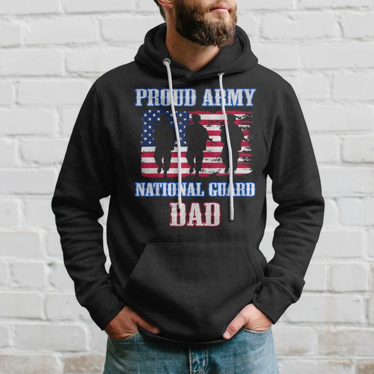Proud Army National Guard Dad Usa Veteran Military Hoodie Gifts for Him
