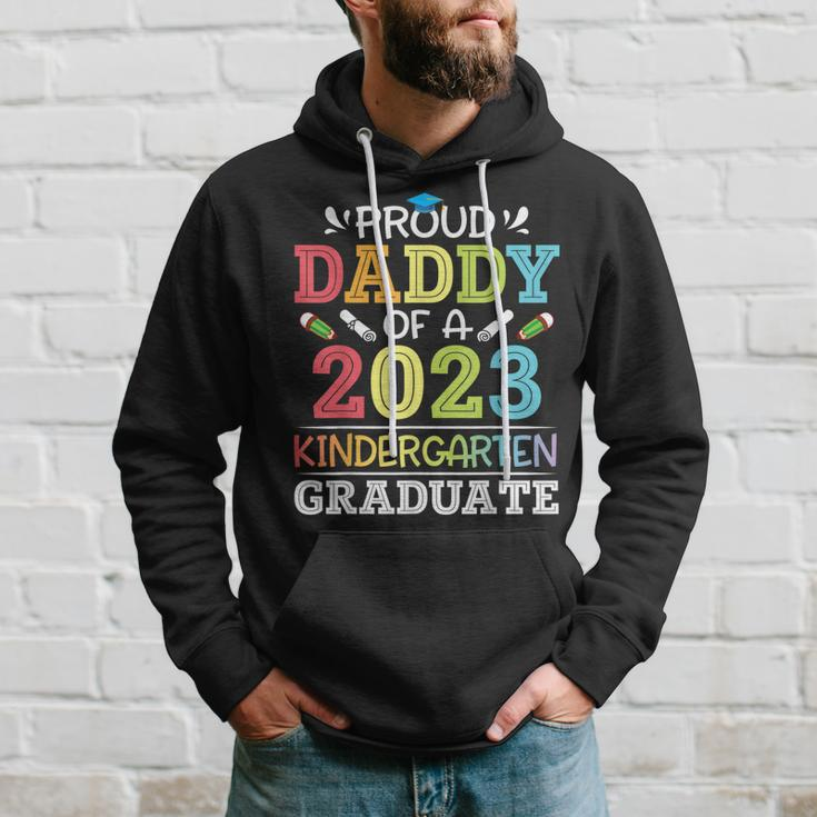 Proud Daddy Of A 2023 Kindergarten Graduate Son Daughter Dad Hoodie Gifts for Him