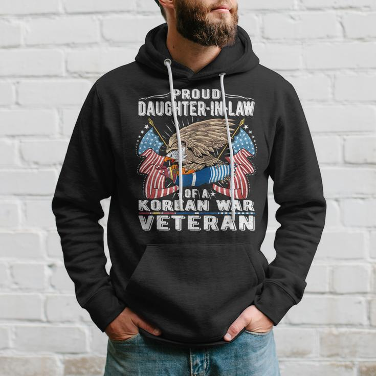 Proud Daughter-In-Law Of A Korean War Veteran - Vets Family Men Hoodie Graphic Print Hooded Sweatshirt Gifts for Him