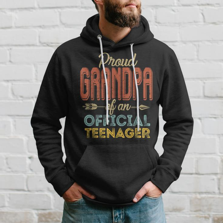 Proud Grandpa Of Official Nager 13Th Birthday 13 Years Hoodie Gifts for Him
