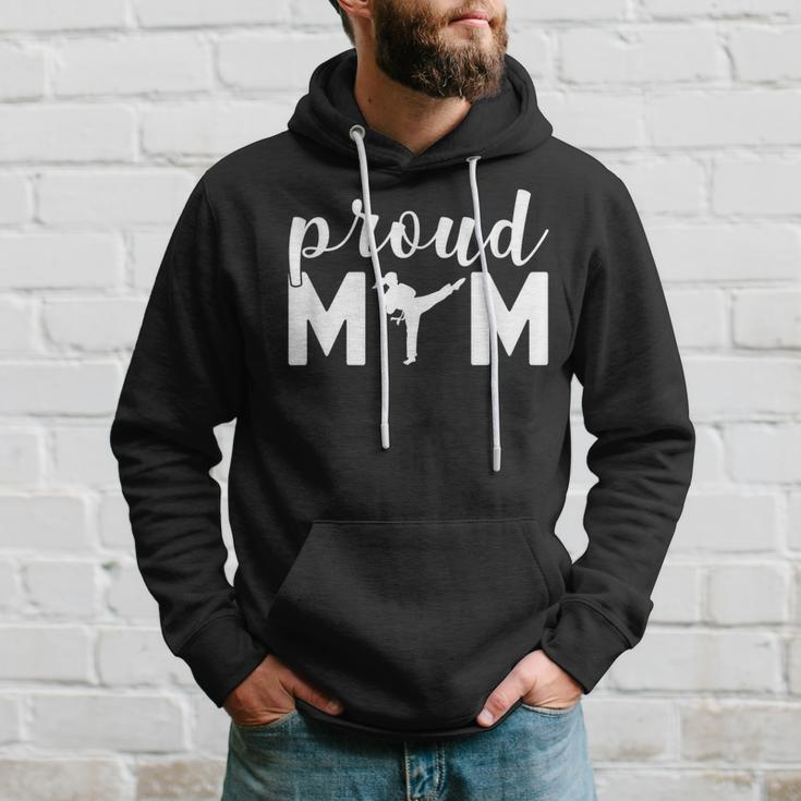 Proud Mom Taekwondo Martial Arts Sparring Fighting Boxing Men Hoodie Gifts for Him