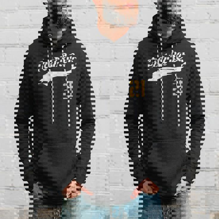Puerto Rico Baseball 21 For Santurce Baseball Fans Hoodie Gifts for Him