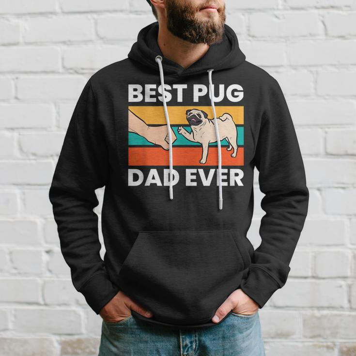 Pug Lover Best Pug Dad Ever Hoodie Gifts for Him