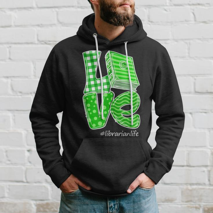 Reading Book Lover St Patrick Day Gifts Love Librarianlife Hoodie Gifts for Him