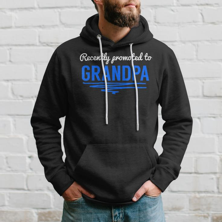 Recently Promoted To Grandpa Hoodie Gifts for Him