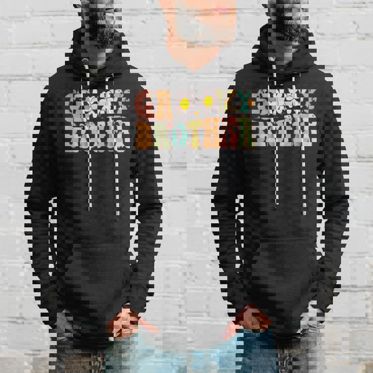 Retro Groovy Brother Matching Family Birthday Groovy Brother Hoodie Gifts for Him Retro Groovy Brother Matching Family Birthday Groovy Brother Hoodie Gifts for Him