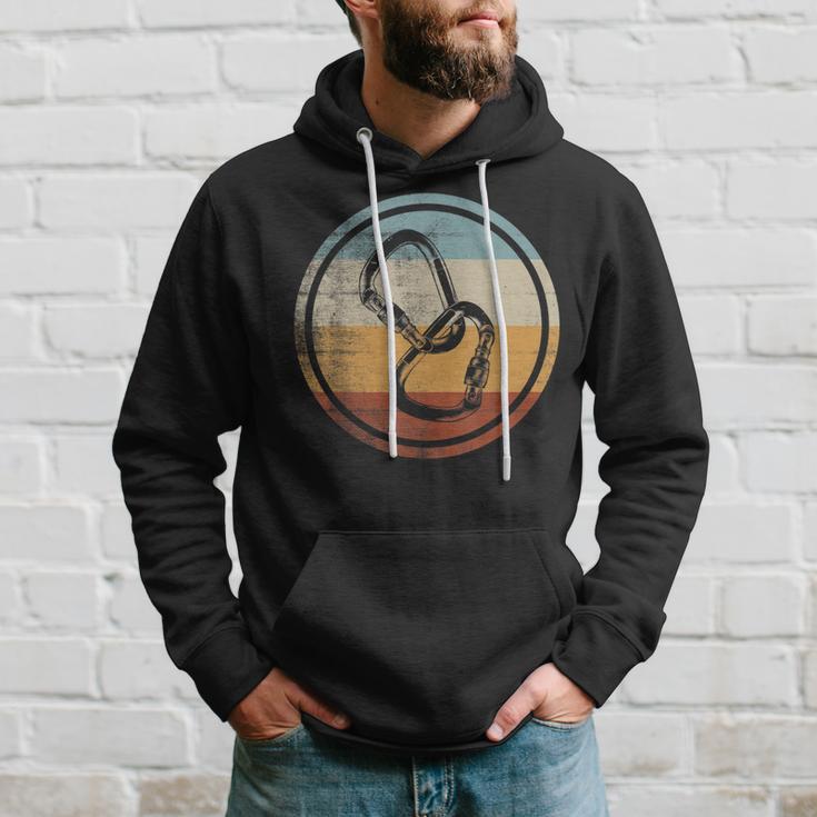 Retro Vintage Bergsteiger Klettern Bergsteigen Hoodie Geschenke für Ihn