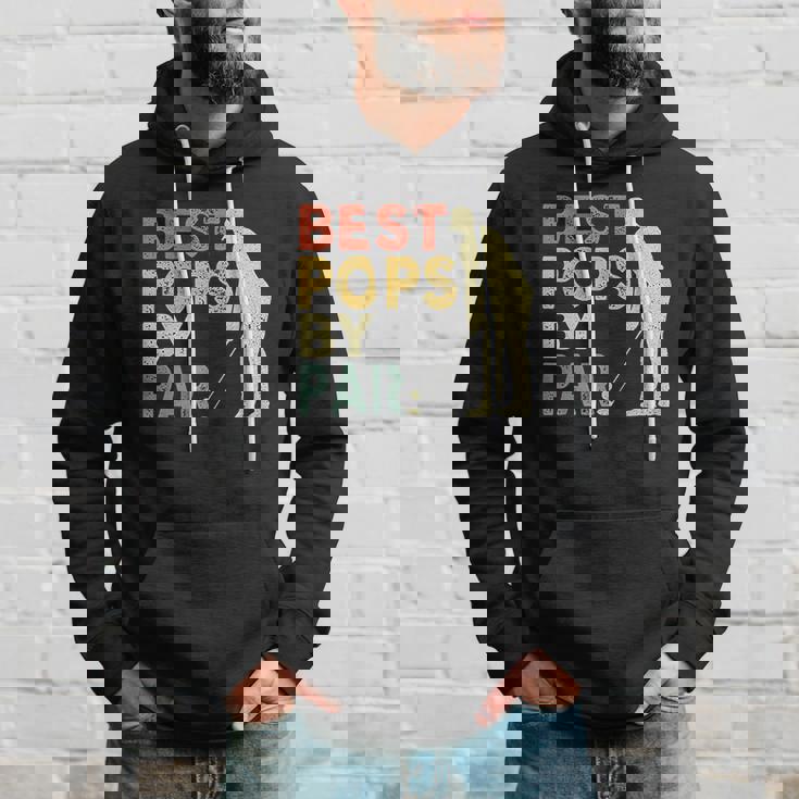 Retro Vintage Best Pops By Par Men Hoodie Gifts for Him
