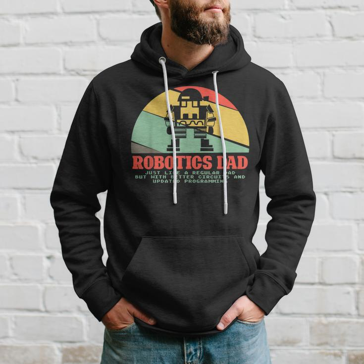Robotics Dad Ai Robot Engineering Engineers Fathers Day Gift For Mens Hoodie Gifts for Him