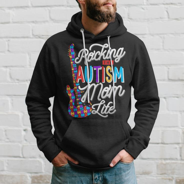 Rocking The Autism Mom Life Autism Awareness Hoodie Gifts for Him