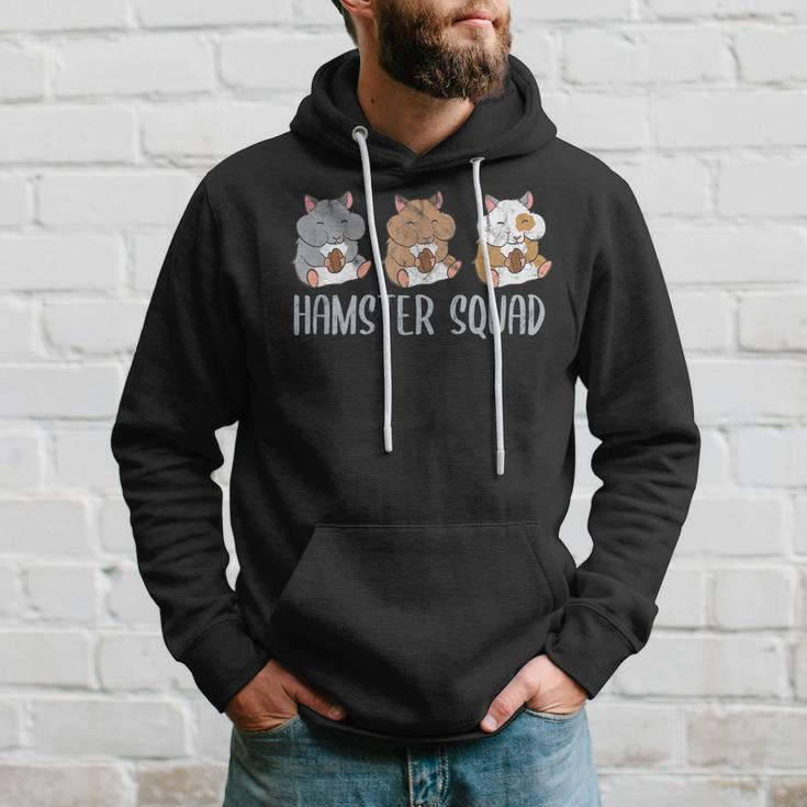 Rodent Hamster Squad Funny Hamsters Team Hoodie Gifts for Him