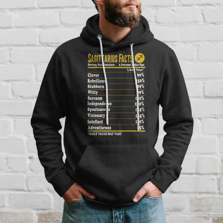 Sagittarius Facts Servings Per Container Zodiac T-Shirt Men Hoodie Gifts for Him