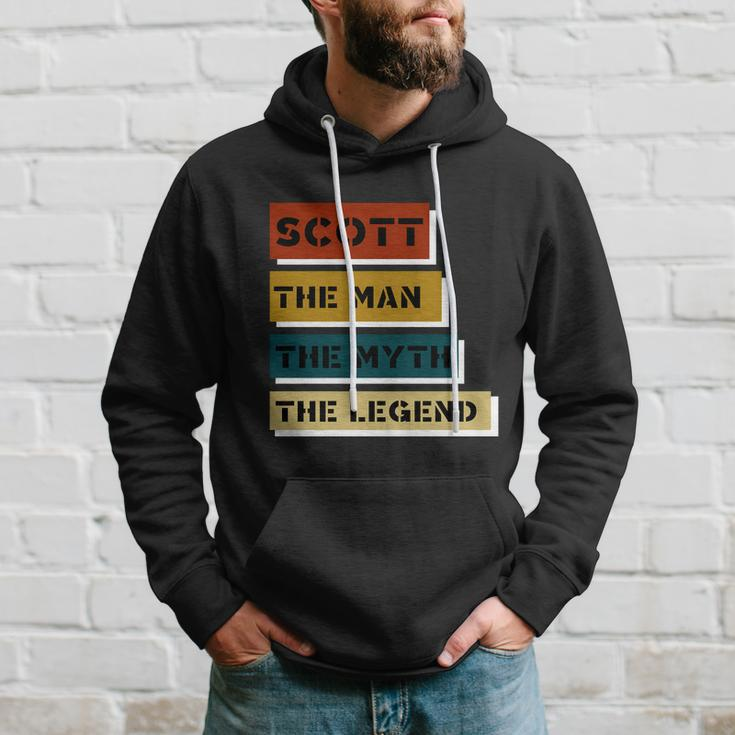 Scott The Man The Myth The Legend Hoodie Gifts for Him