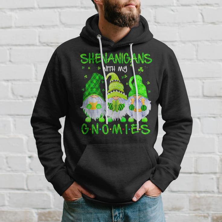 Shenanigans With My Gnomies St Patricks Day Gnome Lover Hoodie Gifts for Him