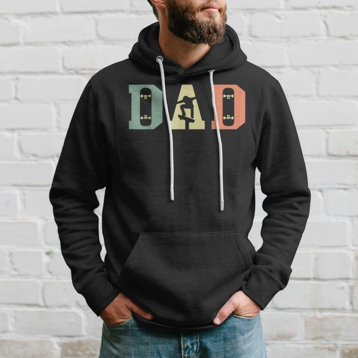 Skateboard Skater Dad Skating Skateboarding Fathers Day Gift For Mens Hoodie Gifts for Him