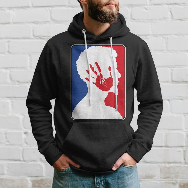 Sports Face Slapping Expert Champion Insane Slap Contest Men Hoodie Graphic Print Hooded Sweatshirt Seseable UK