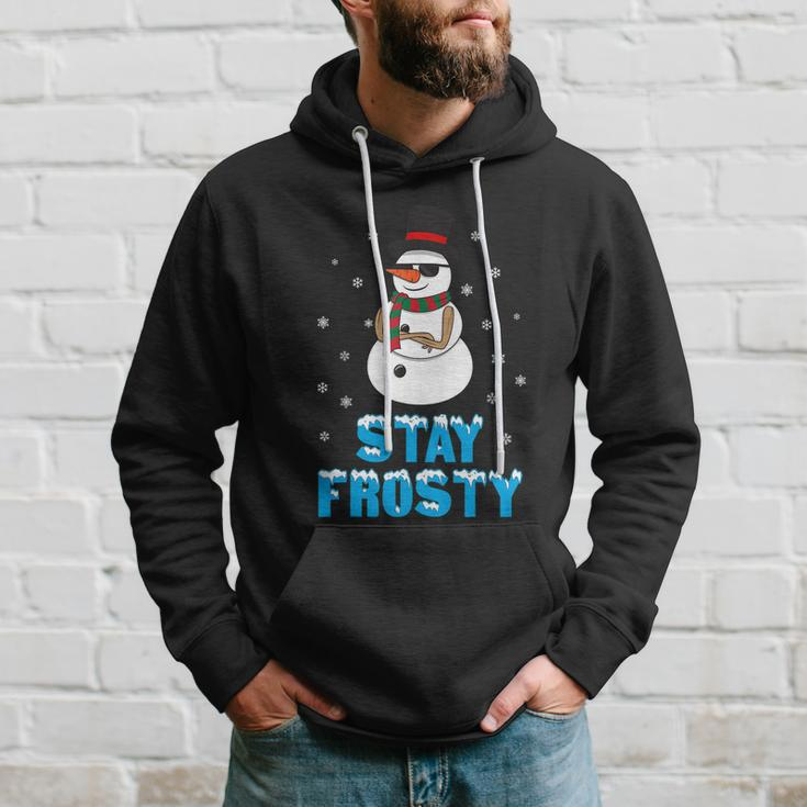 Stay Frosty Shirt Funny Christmas Shirt Cool Snowman Tshirt V2 Hoodie Gifts for Him