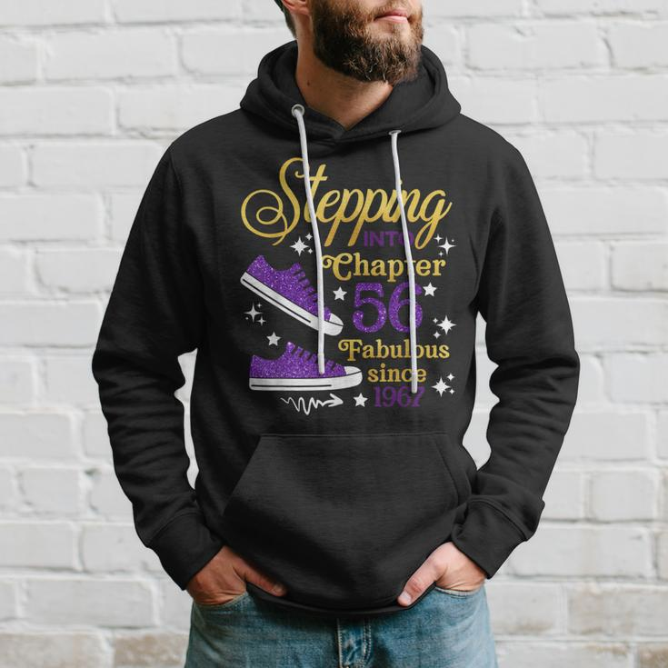 Stepping Into Chapter 56 Fabulous Since 1967 56Th Birthday Hoodie Gifts for Him