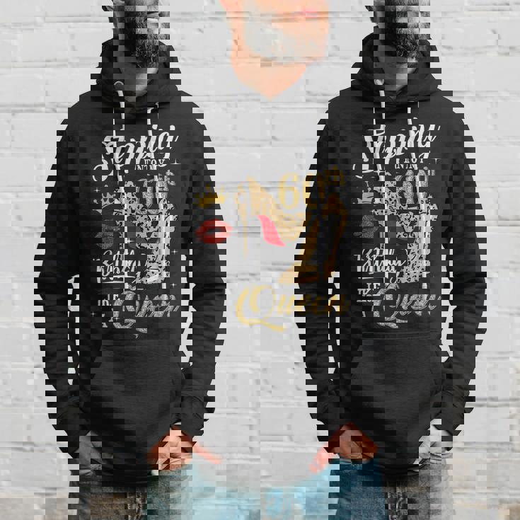 Stepping Into My 60Th Birthday 60 And Fabulous High Heels Hoodie Gifts for Him