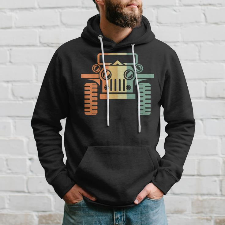 Suv Offroader Offroad Vintage Vehicle Military I Gift Idea Hoodie Gifts for Him