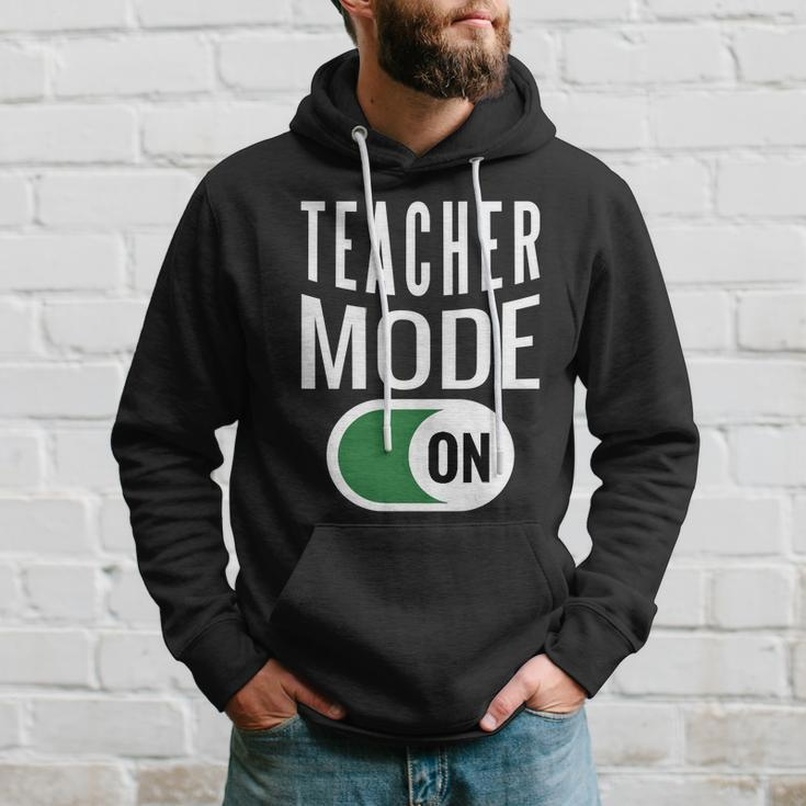 Teacher Mode On V2 Hoodie Gifts for Him