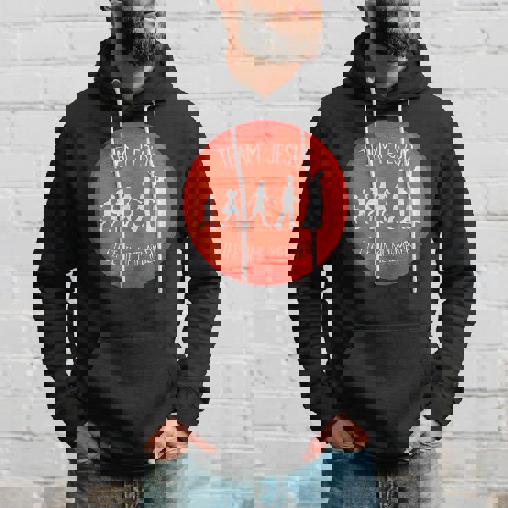 Team Jesus Lifetime Member Christianity Christian Hoodie Gifts for Him