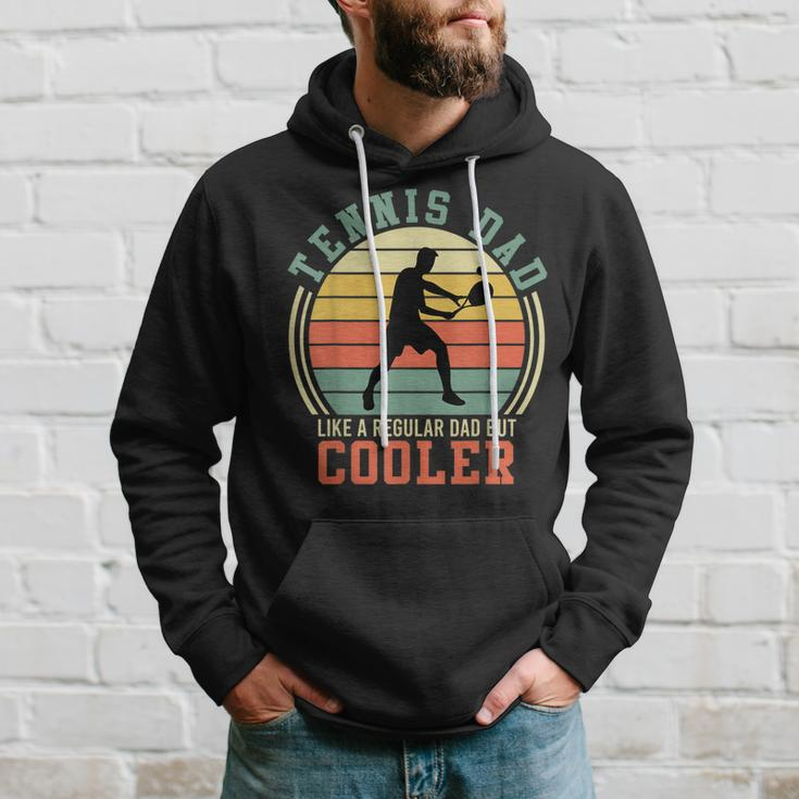 Tennis Player Father Dad Gift Tennis Vintage Retro Hoodie Gifts for Him