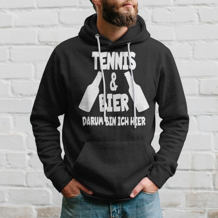 Tennis Und Bier Tenniscamp Tennistrainer Tenniscamp Hoodie Geschenke für Ihn