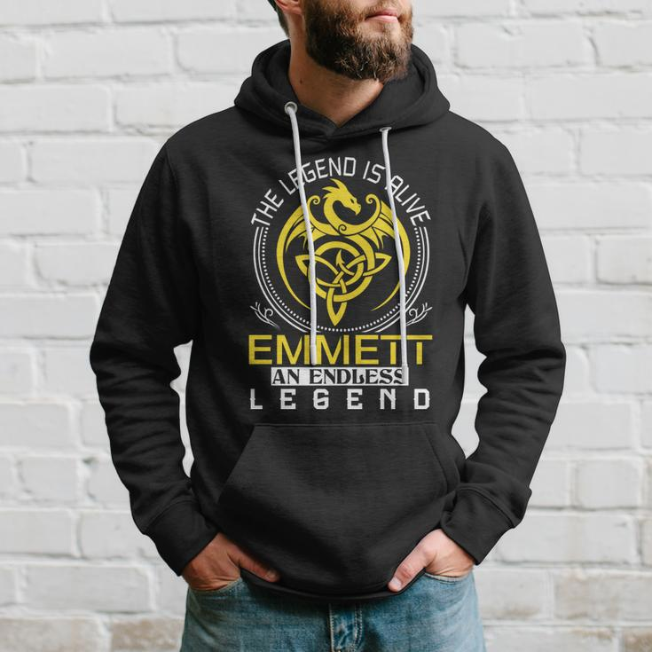 The Legend Is Alive Emmett Family Name Hoodie Gifts for Him