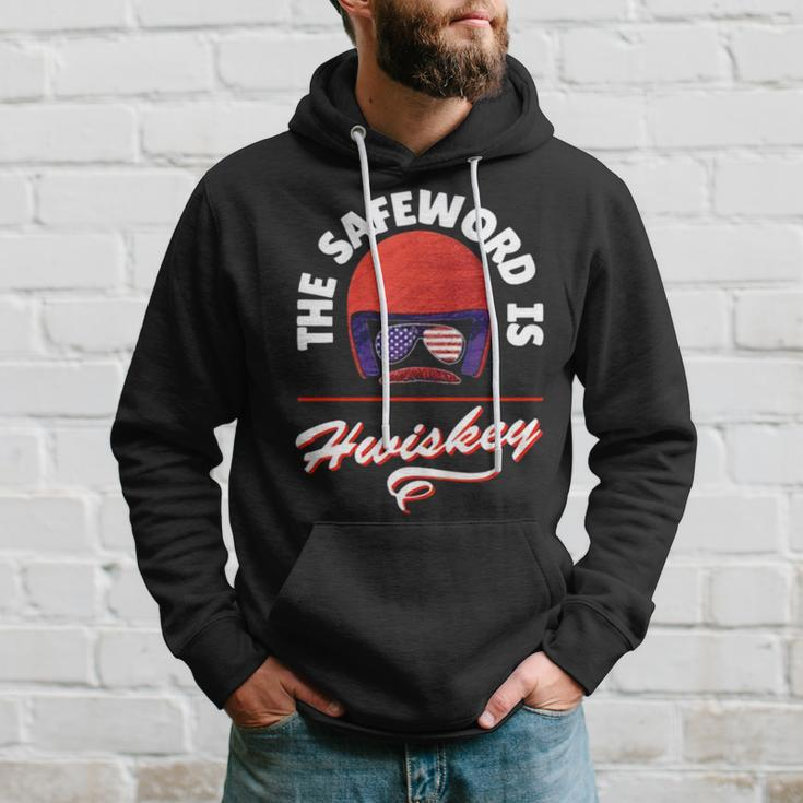 The Safeword Is Whiskey Hoodie Gifts for Him