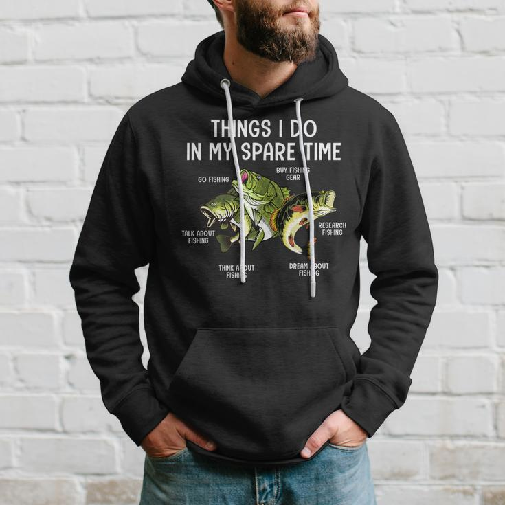 Things I Do In My Spare Time Go Fishing Buy Fishing Lovers Hoodie Gifts for Him