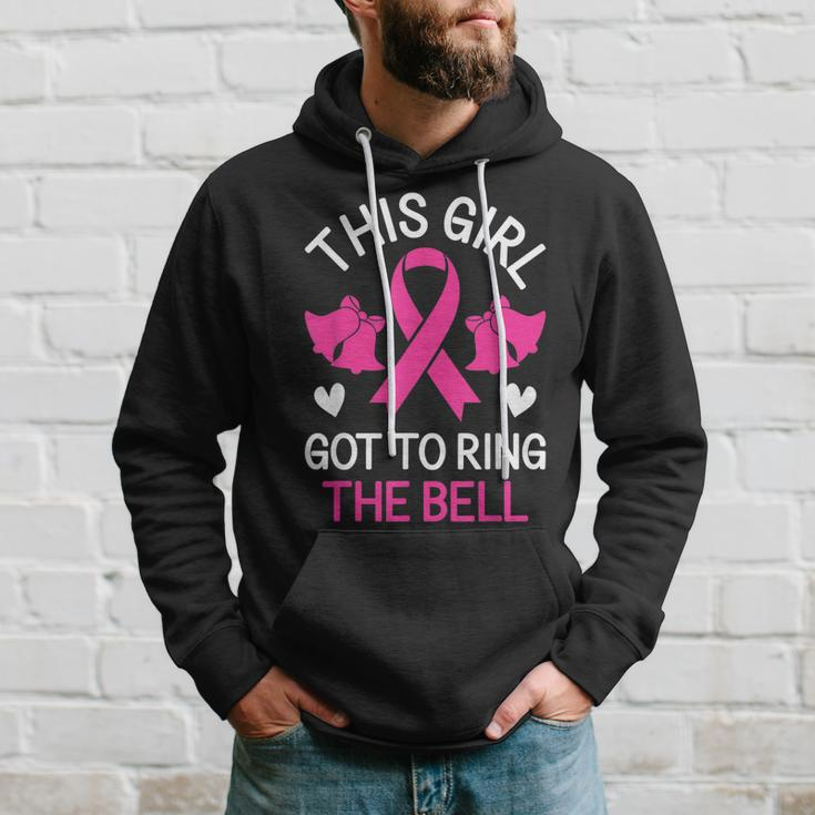This Girl Got To Ring The Bell Chemo Grad Breast Cancer Hoodie Gifts for Him