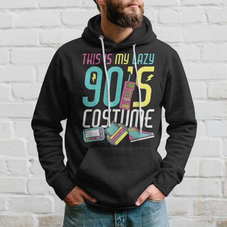 This Is My Lazy 90S Costume Retro 1990S Theme Party Nineties Hoodie Gifts for Him