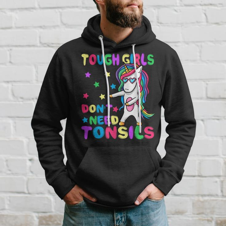 Tough Girls Dont Need Tonsil Removal Surgery Recovery Gift Hoodie Gifts for Him