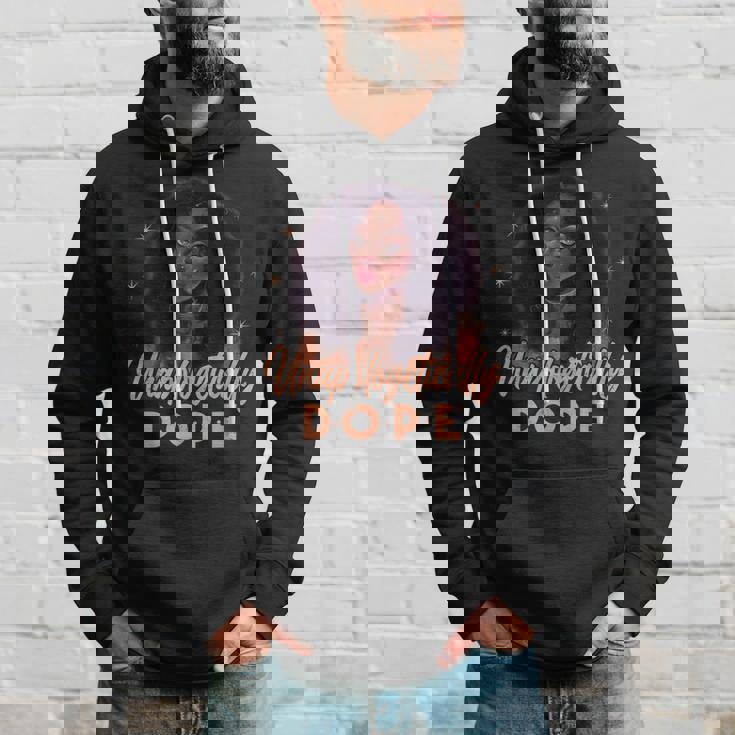 Unapologetically Dope Black Pride Melanin Afro Black History Hoodie Gifts for Him