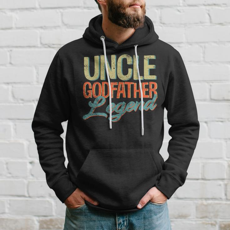 Uncle Godfather Legend Funny Uncle Gifts Fathers Day Gift For Mens Hoodie Gifts for Him