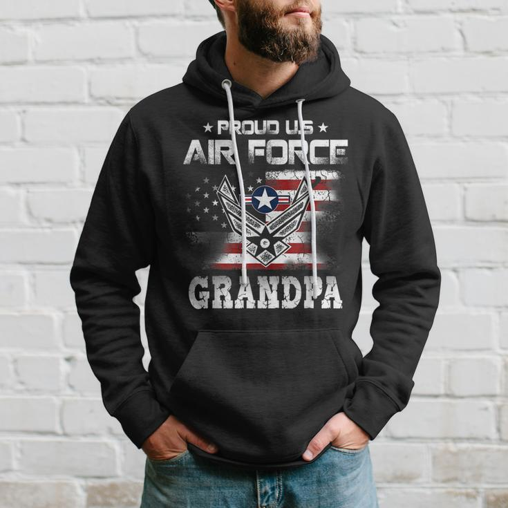 Us Air Force Proud Grandpa Proud Air Force Grandpa Father Hoodie Gifts for Him
