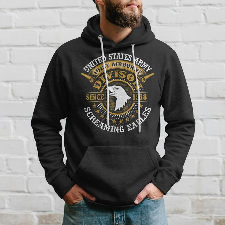Us Army 101St Airborne Division Soldier Veteran Apparel Hoodie Gifts for Him