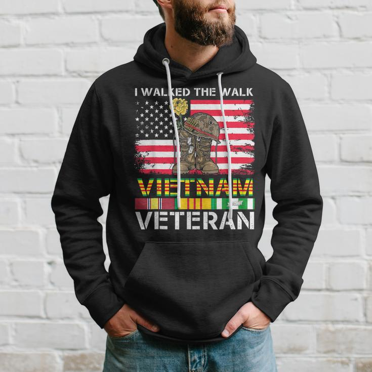 Us Veterans Day Us Army Vietnam Veteran Usa Flag Vietnam Vet Hoodie Gifts for Him