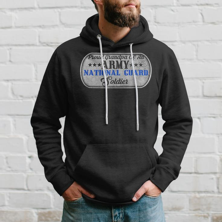 Usa Proud Army National Guard Grandpa Soldier Gift Hoodie Gifts for Him