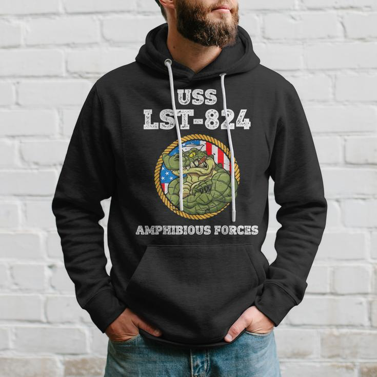 Uss Henry County Lst-824 Amphibious Force Hoodie Gifts for Him